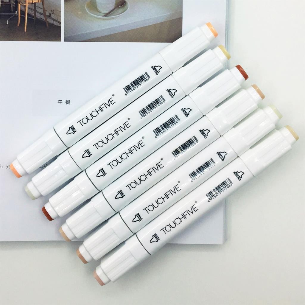 

Touchfive Single Colors Sketch Markers Alcohol Based Dual Head Brush Markers Pen For Animation