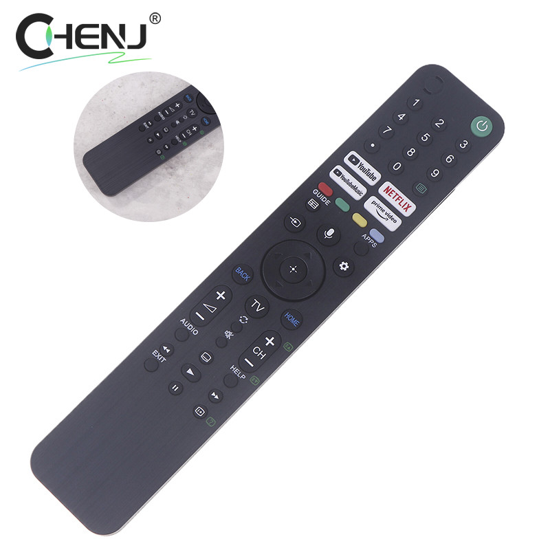 (NO VOICE)New RMF-TX520P Replacement Remote Control For LCD TV KD-43X80J KD-50X80J KD-55X80J KD-55X8