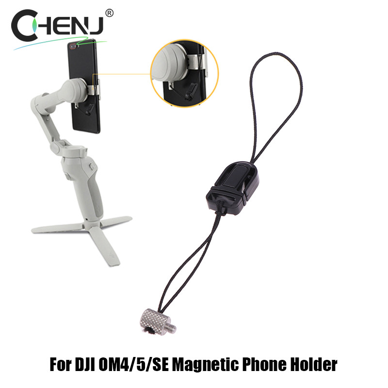 Anti-lost Rope Strap For DJI OM 5 Magnetic Phone Holder Rope Osmo Mobile 4 SE OM5 Anti-drop Lanyard 