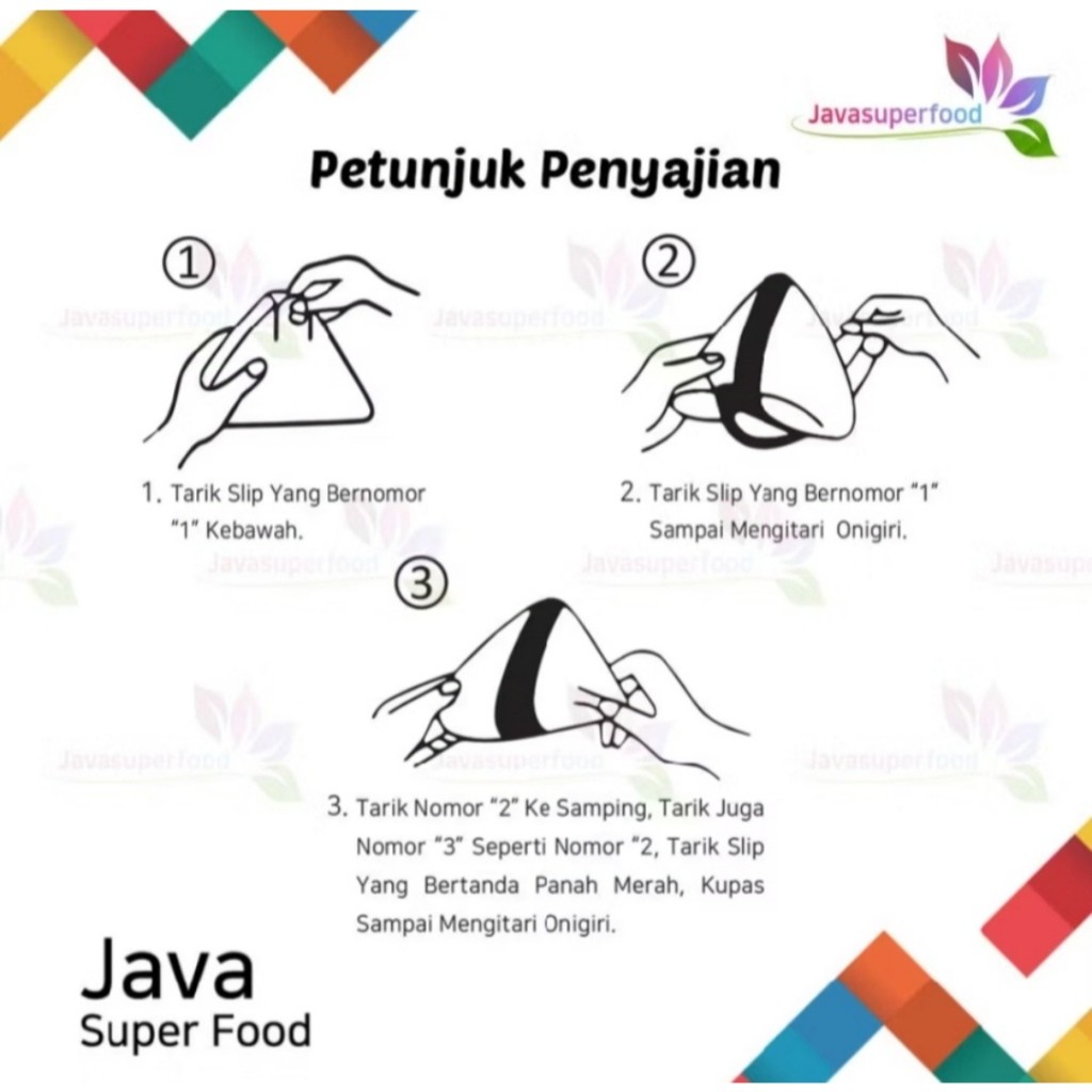 

Nori Onigiri - Nori Triangle Wrapper - Bungkus Nori Segitiga - isi 20 - Halal