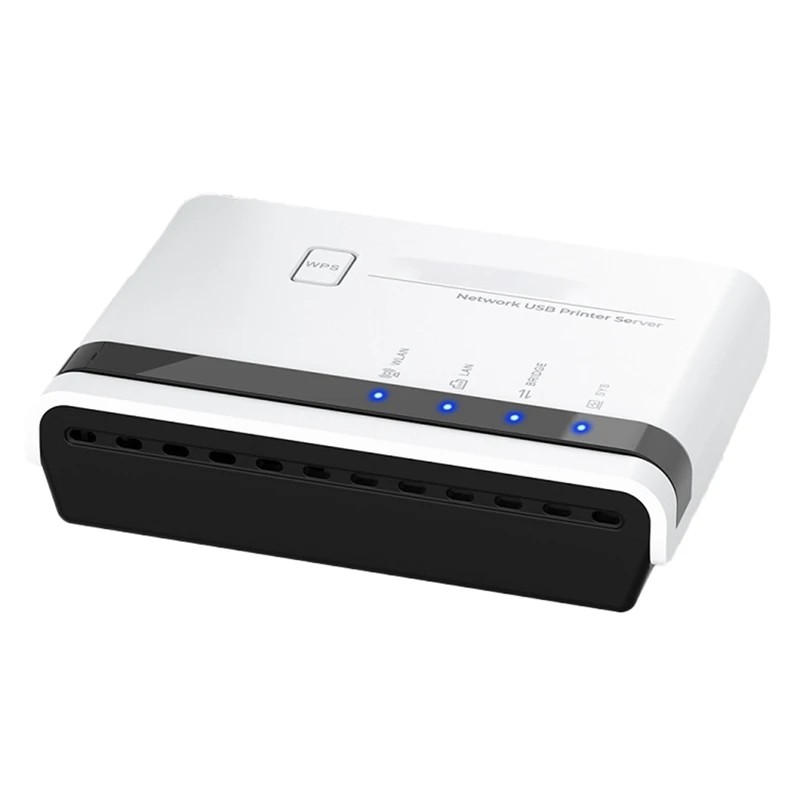 USB 2.0 LRP Print Server Share A LAN Ethernet Networking Printers USB HUB 100Mbps Network Print Serv