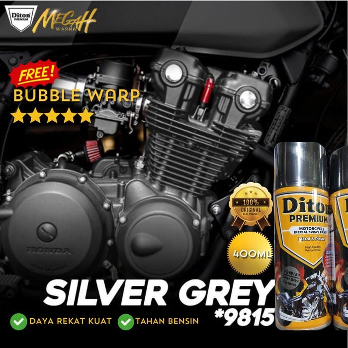 Auradeko Pylox Pilox Diton Premium Silver Grey 9815* Cat Mesin Bkn Samurai
