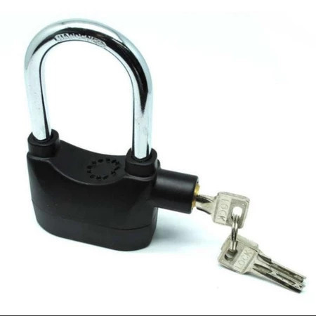 Pencuri Ring Panjang Pengaman Motor / Gembok Alarm Suara Anti Maling / Gembok Anti Maling Paling