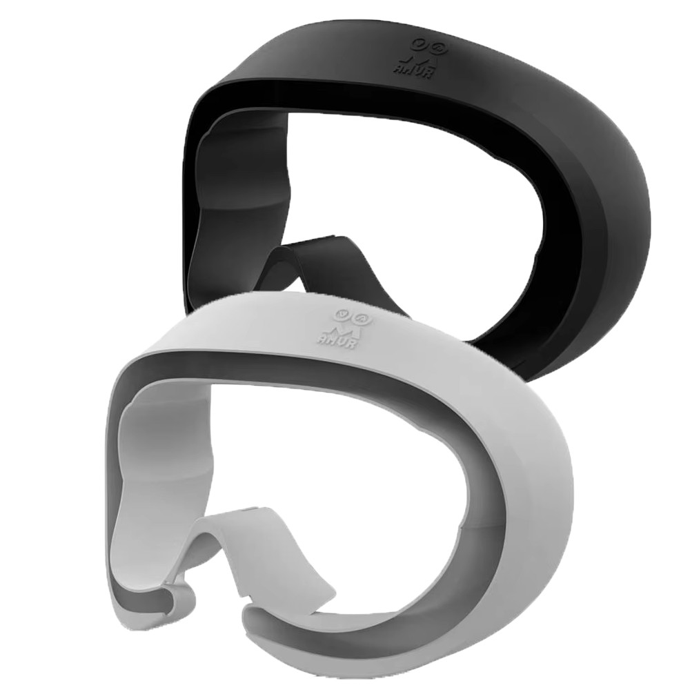 Silicone Face Cover for Pico 4/4 Ultra Comfortable Sweatproof Protective Cover Eye Mask for PICO 4 V