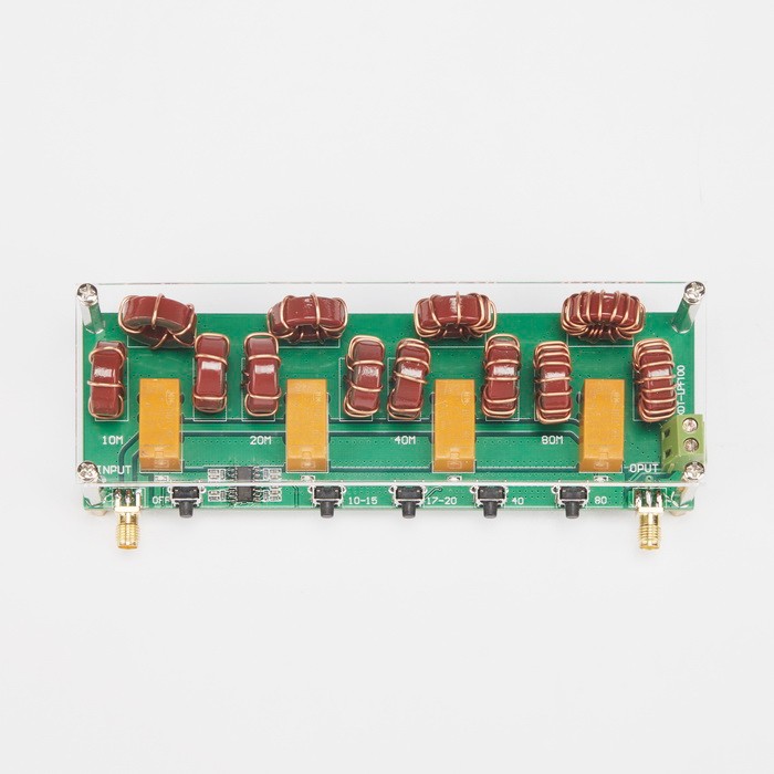 1.8-30MHz LPF-100 Shortwave HF Filter LPF For Shortwave Power Amplifiers Radios 5 Band 100W CW，200W 