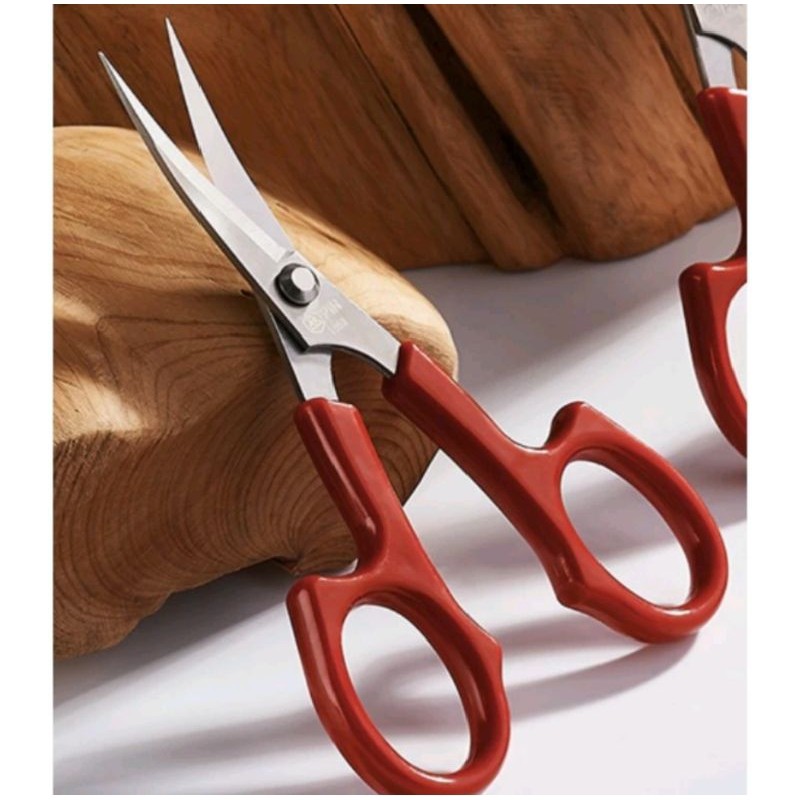 

[READY] gunting butik domba butrik tanduk merk ujung lengkung gunting bordir