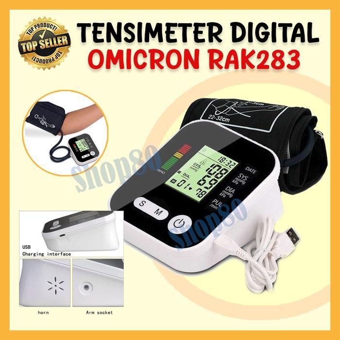Tensimeter Digital Omicron Alat Ukur Tekanan Darah Lengan Pergelangan