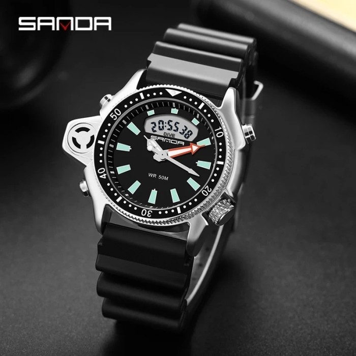 Sanda 3008 New Fashion Sport Men's Watch Casual Style Watches Men