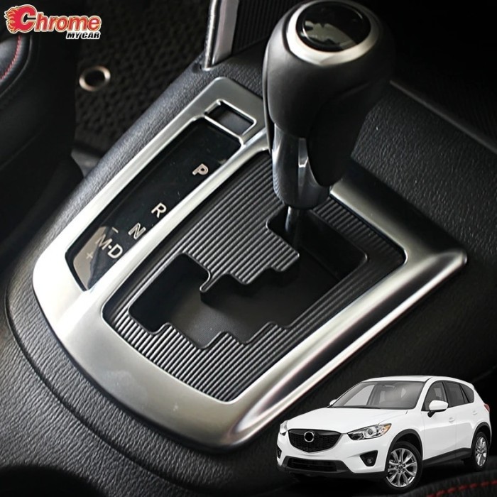 For Mazda CX-5 CX5 KE 2012 2013 2014 Chrome Center Console AT Auto