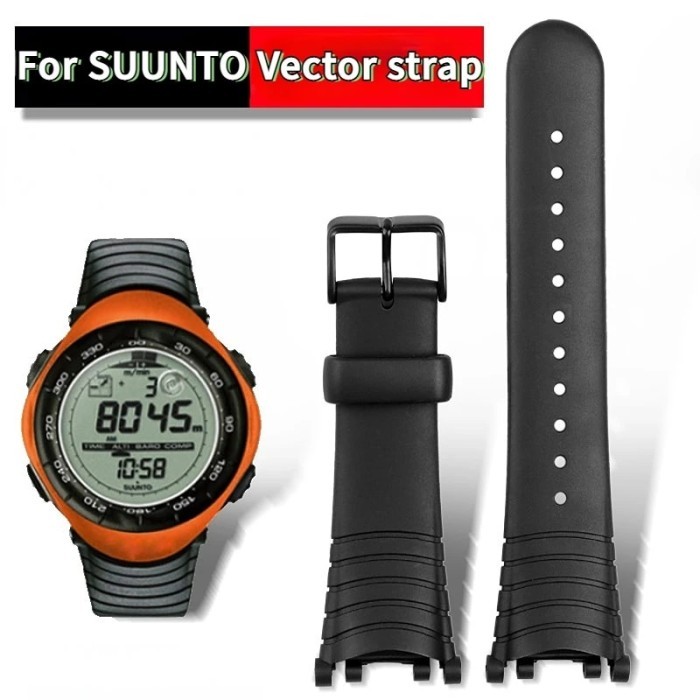 For SUUNTO VECTOR rubber watchband replace silicone Men's watch strap