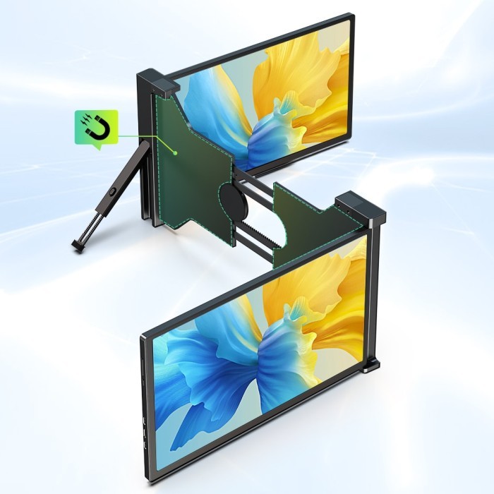 UPERFECT Z Max Laptop Screen Extender Triple 14.0" Portable Monitor