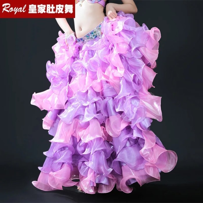 Flamenco Skirt stage performance belly dance skirt sexy belly dance