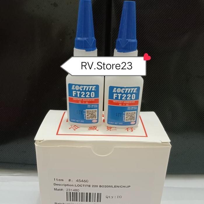 LEM LOCTITE FT220 Lem Super Kuat Instan 20gr ( ORIGINAL )