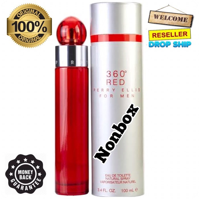 Parfum Original Perry Ellis 360 red EDT 100ml For men (nonbox)