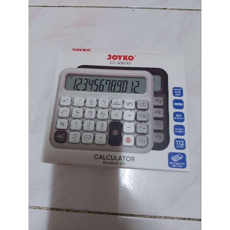 

Calculator Joyko CC-63ACO & CC-63BCO