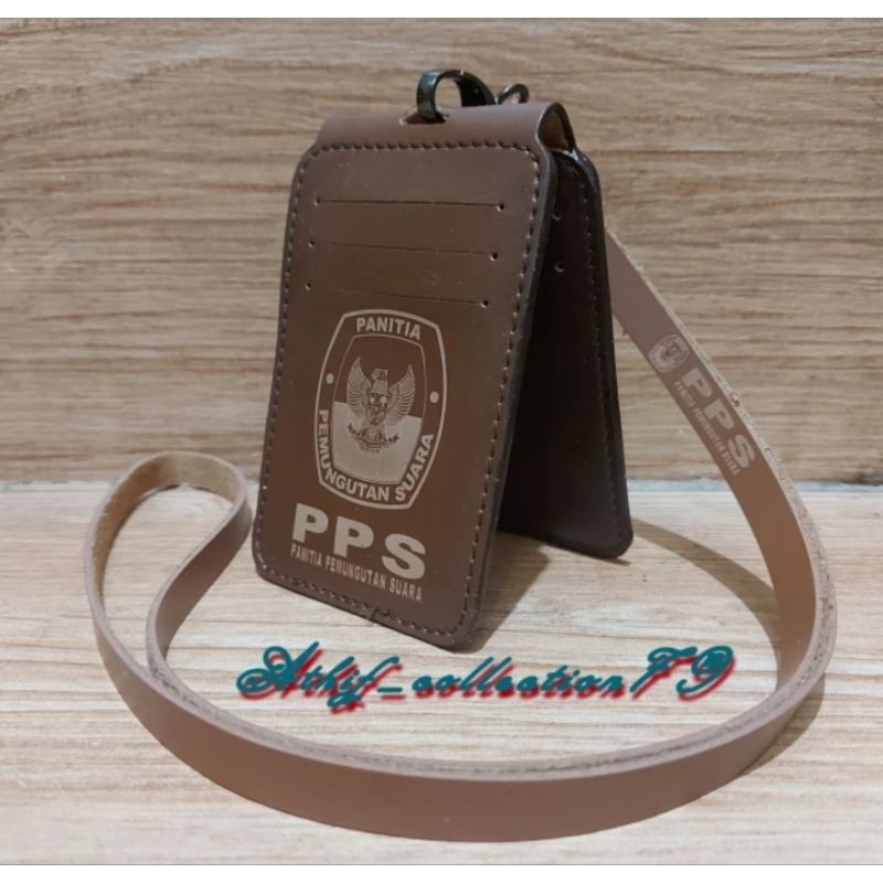 

HOLDER KALUNG ID CARD LOGO PPS MODEL LIPAT BEST QUALITY PREMIUM