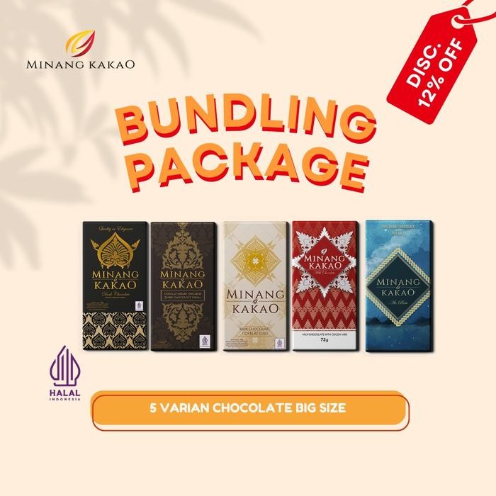 

Bundling Big Size Chocolate Bar - 5 Varian Rasa Terlaris