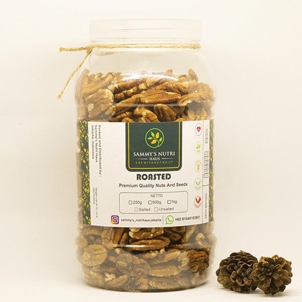 

Roasted Salted Pecan Nut USA 500g (Kacang Pecan Panggang Asin Ringan) Terlaris