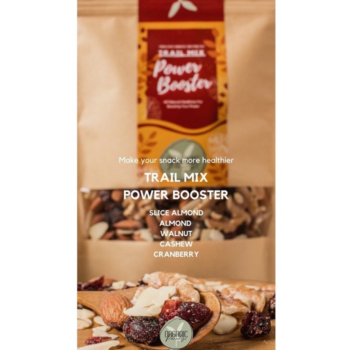 

Trail Mix / Mix nuts Power Booster 1 Kg Premium Nuts Terlaris