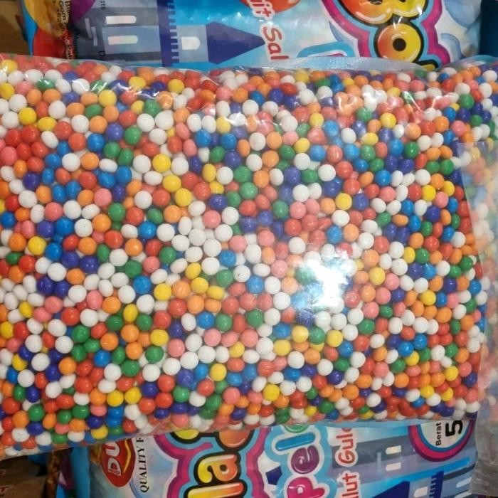

Biskuit bola warna / biskuit bola pelangi 5kg Terlaris