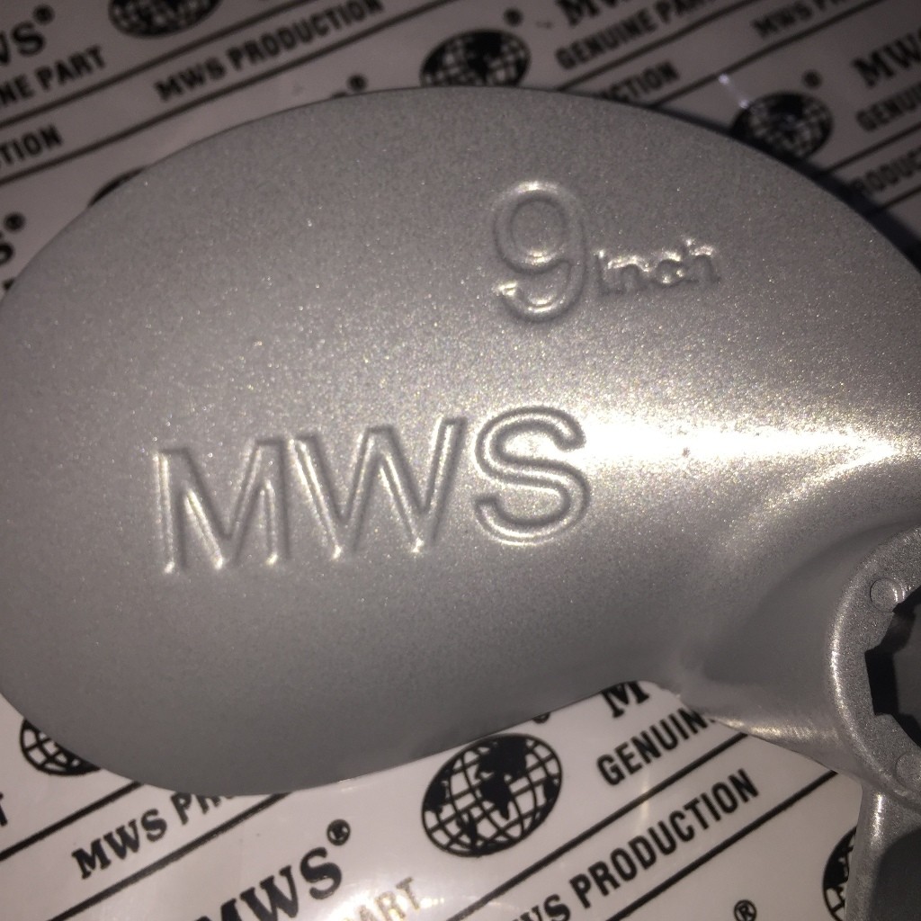 GX270 GX390 GX420 GX460 9INCH 9" LUBANG AS 3/4" PROPELLER ALUMUNIUM 2 DAUN KIPAS PERAHU BALING