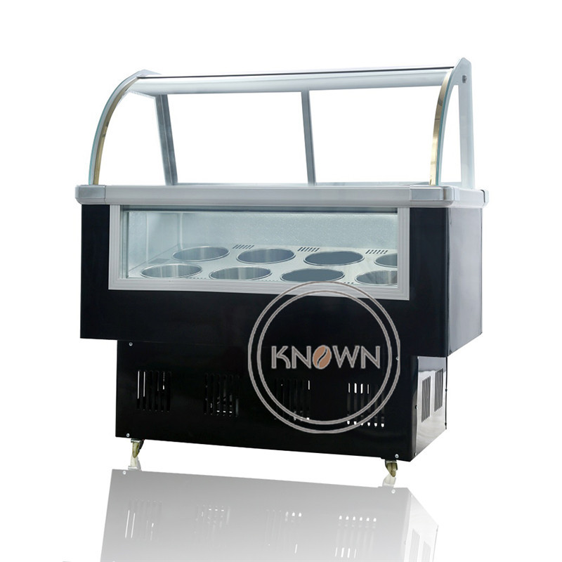 Ice Cream Display Freezer Mini Ice Cream Display Case Small Ice Cream Freezer Popsicle Freezer Showc