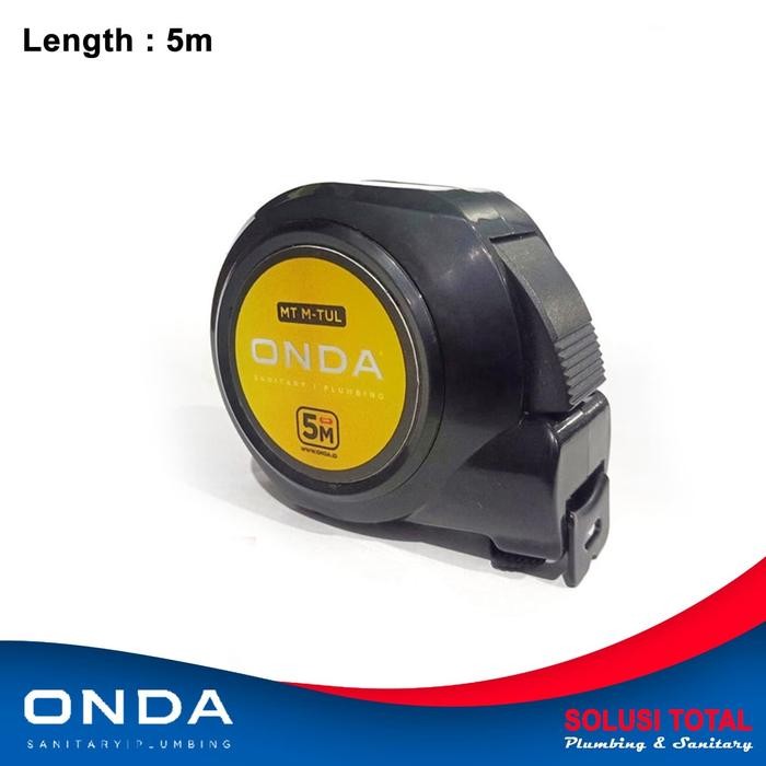 Fixpert- Meteran Otomatis ONDA MT M-TUL 5 Meter Ukur MT M-TUL 5 M / Meter
