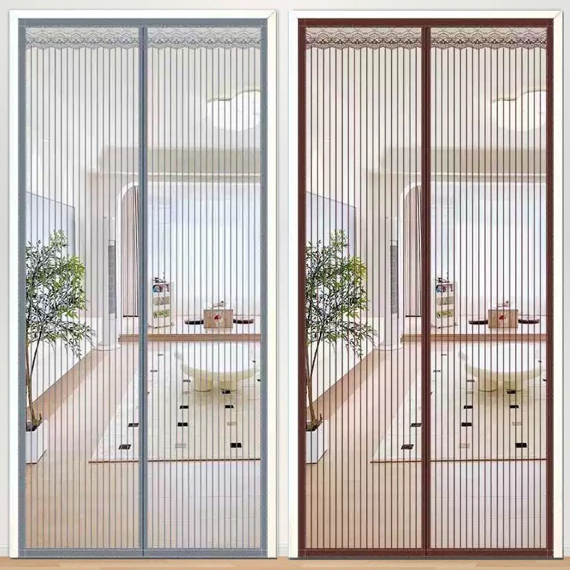 Loyal Bosque Tirai Pintu Magnet Anti Nyamuk Kualitas Bagus Serangga Mesh Net Gorden Magnet Kelambu