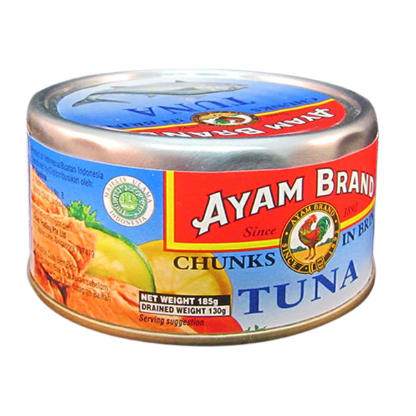 

AYAM BRAND TUNA CHUNKS IN BRINE 185/150GR