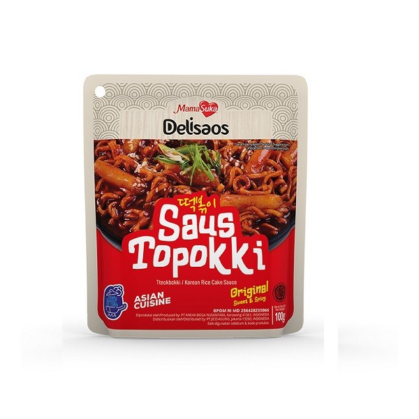 MAMASUKA SAUCE TOPPOKI ORIGINAL 100 GR