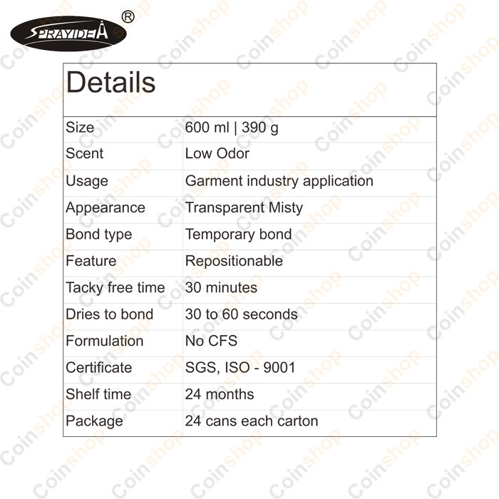 

JH8 Lem Semprot / Lem Spray / Spray Adhesive Super 88
