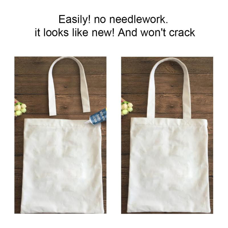 

JH8 50ml Lem Kulit Sintetis Cepat kering Lem Perekat Kain Serbaguna Sew Glue Repair Kit