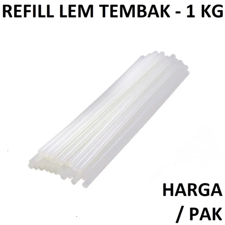 

JH8 LEM BAKAR KECIL / BESAR / REFIL ISI LEM TEMBAK LILIN HOT MELT GLUE STIK