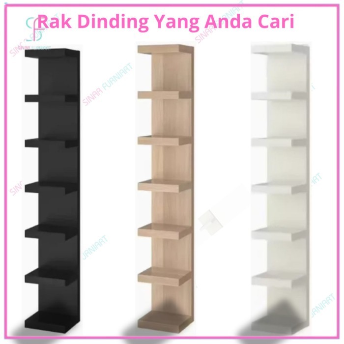 Rak Dindin fungsional Rak Sudut Tempel / Rak Rias / Rak Mke Up / Rak Susun Sepatu Serbaguna