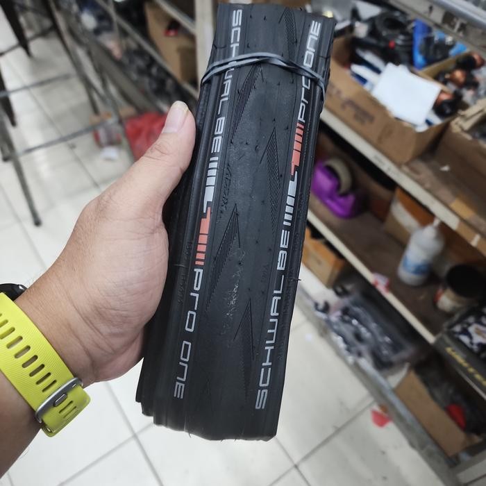 BEST SALE BAN LUAR TIRE SCHWALBE PRO ONE 700X25 TLE SCHWALBE TUBELESS EASY HITAM