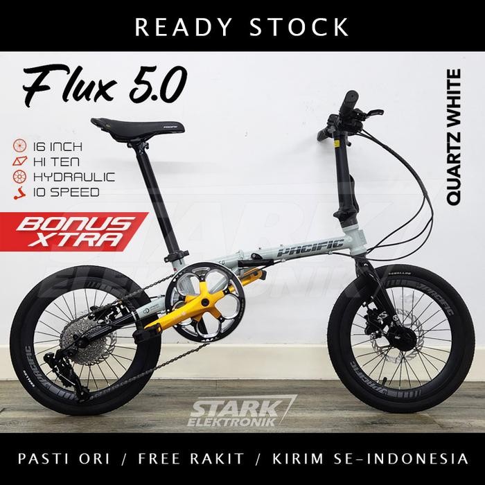 (Expert) Pacific FLUX 3.5 Sepeda Lipat Folding Bike
