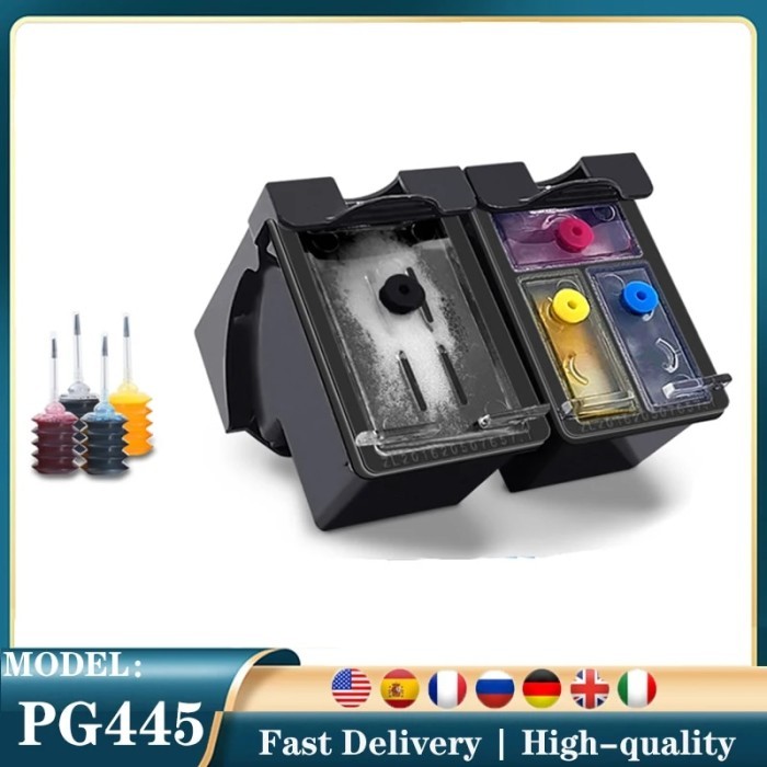 vilaxh PG445 CL446 PG-445 CL-446 XL Ink Cartridge for Canon PG 445 CL