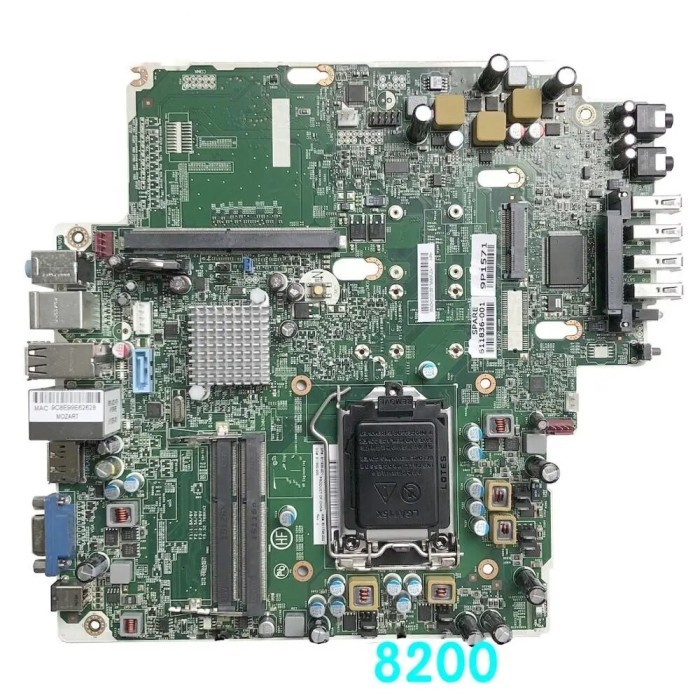 For HP Compaq 8200 Elite USDT Desktop Motherboard 611836-001