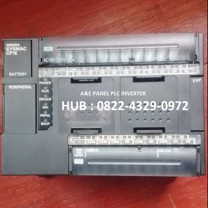 PLC OMRON CP1E-N30SDR-A CP1E-N30DR-A 30IO TERLARIS