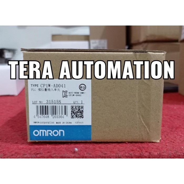 PLC OMRON CP1W-AD041 CP1W AD041 CP1W ADO41 CP1WAD041 BERKUALITAS