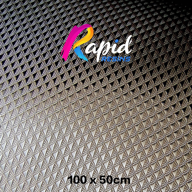 Serat Silver Texalium Jacquard Glass Fiber Silver Carbon Fiber Kevlar Fabric