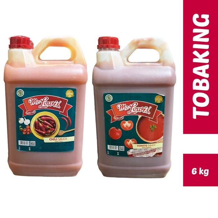

Mc Lewi Ao Tomat Jerigen 6 G Au Ambal Tomato Auce Chili