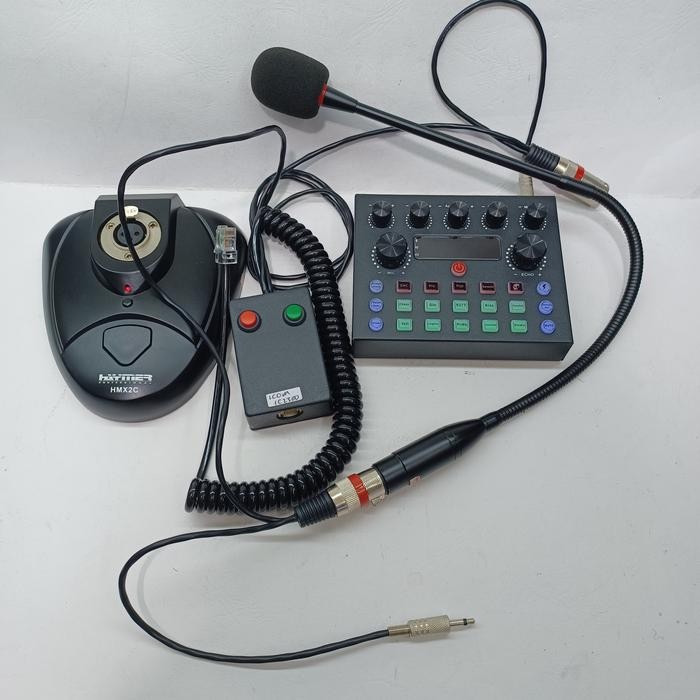 PAKET PTT UNTUK SOUNDCARD MIC MEJA RIG ALINCO