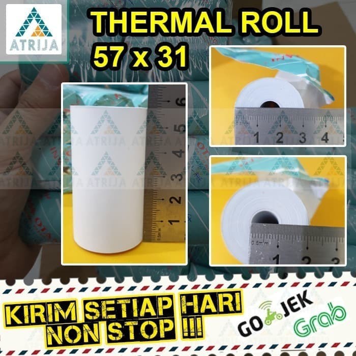 

1 Box Coreless 57x30 / 58x30 / 57x31 Kertas Struk Kasir