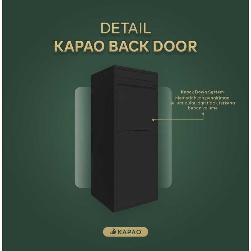 Kotak Paket Kapao Large Anti Theft Indoor/Outdoor