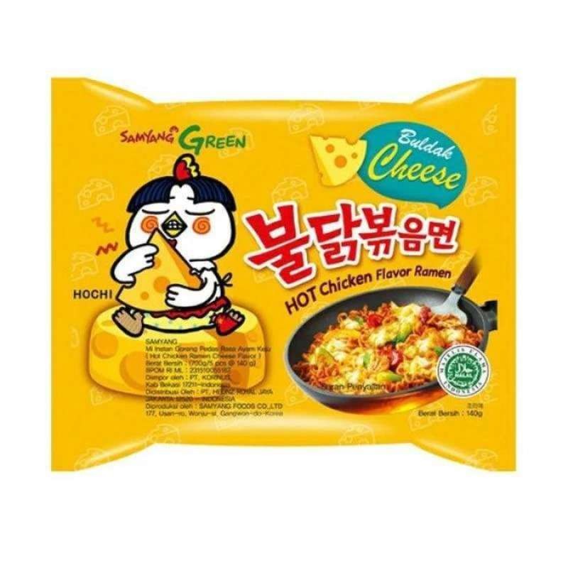 

Samyang Green Hot Chicken Ramen Cheese 140 G Best Seller