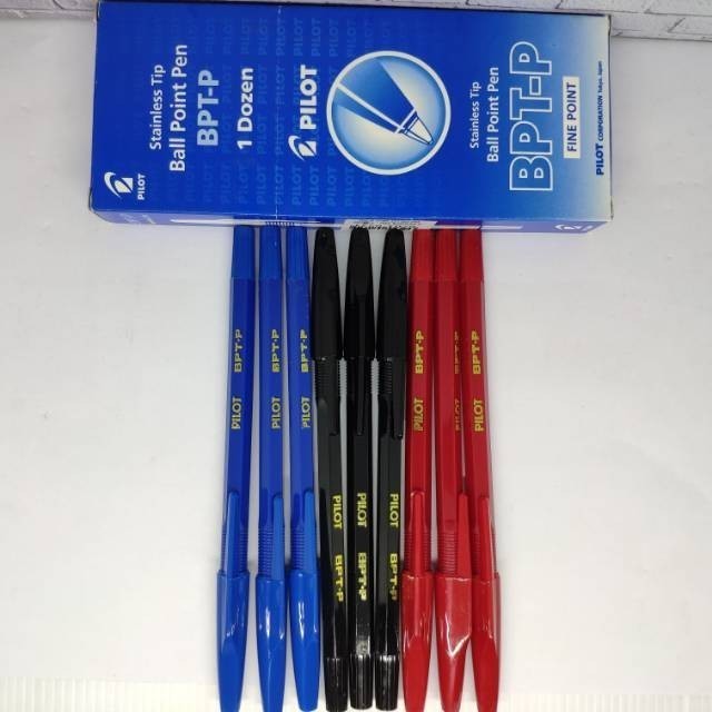 

Ready JT Ballpoint / Pulpen / pen Merk Pilot BPTP (12 buah)