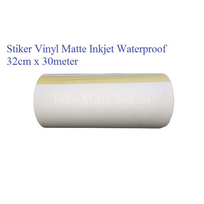 

Stiker Vinyl e Inkjet Wateroof A3+ Roll - 32cm x 30m
