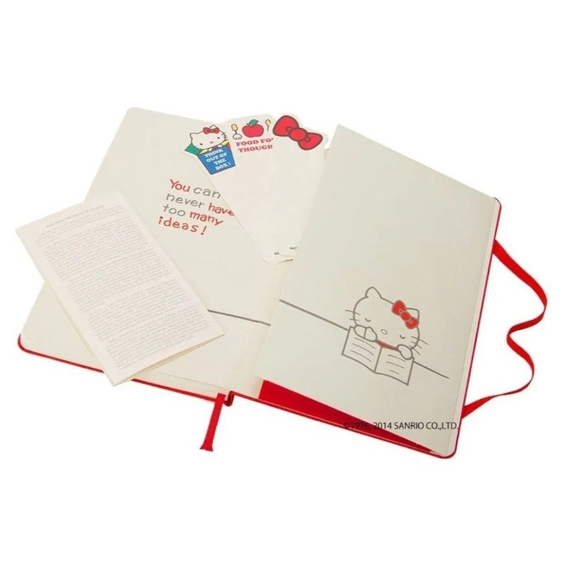 

Moleskine Plain Notebook Hello Kitty Limited Edition