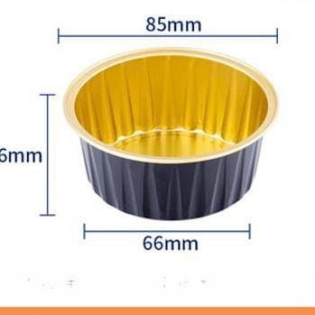 Cup Aluminium Foil Bulat isi 10pcs Aluminium Foil Baking Cup